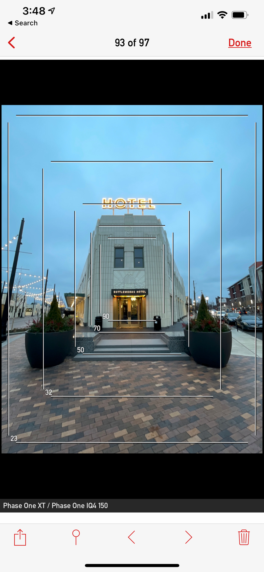 The viewfinder app