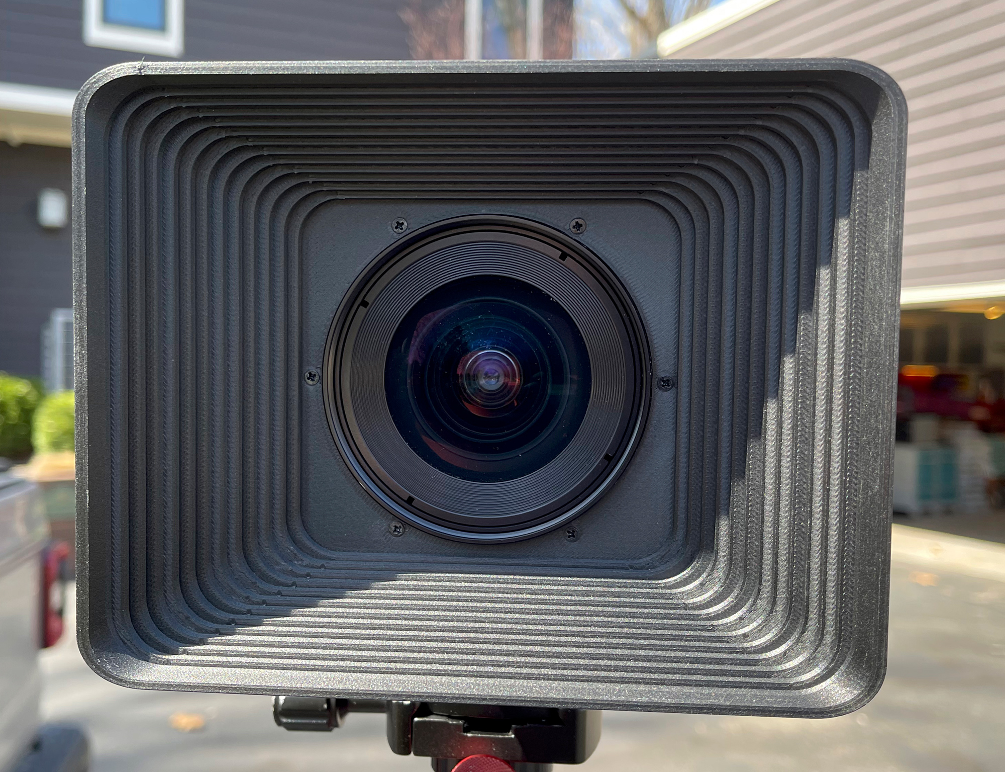 A special lens hood made by Digital Transitions is a must when using the lenses.