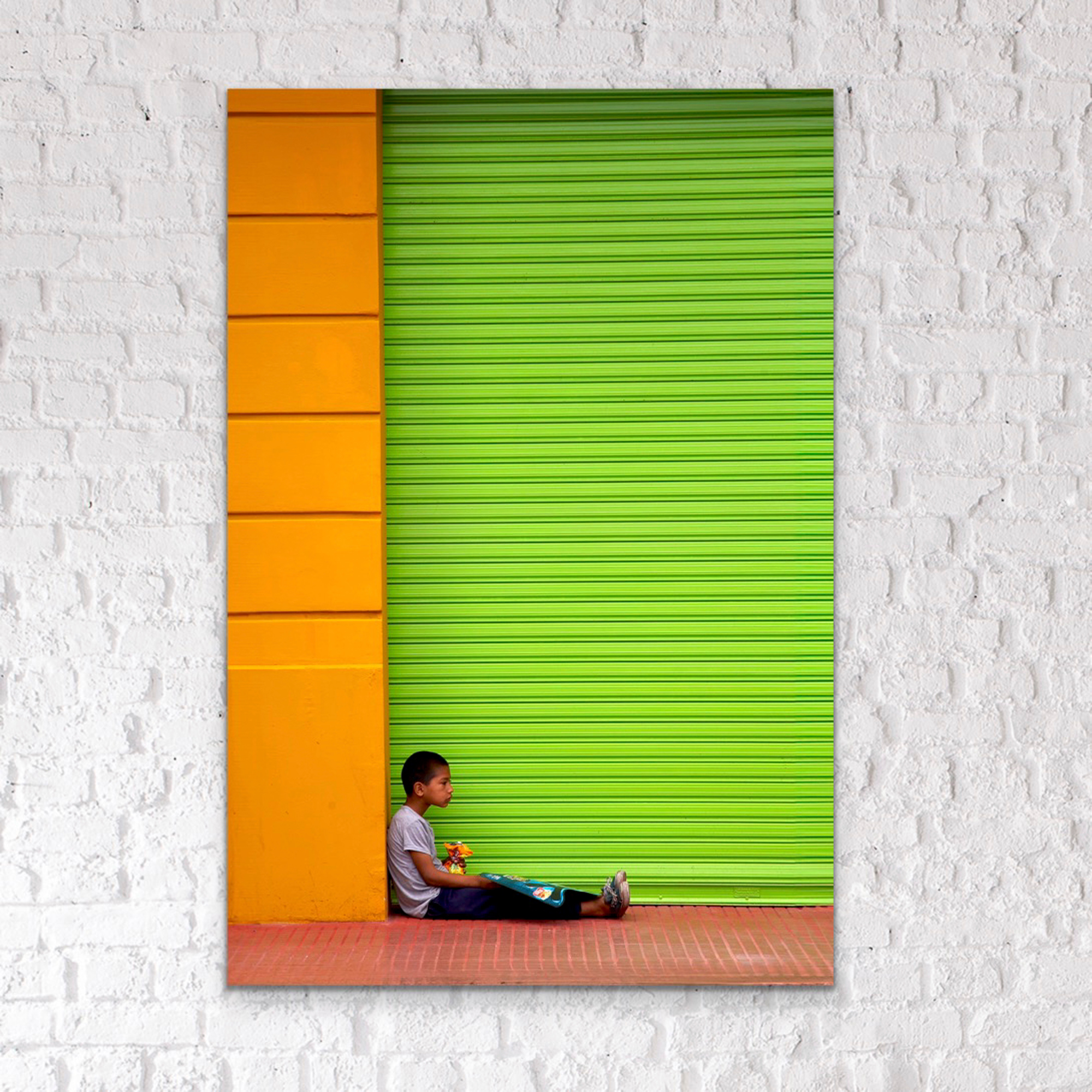 This print would work well in many different room environments