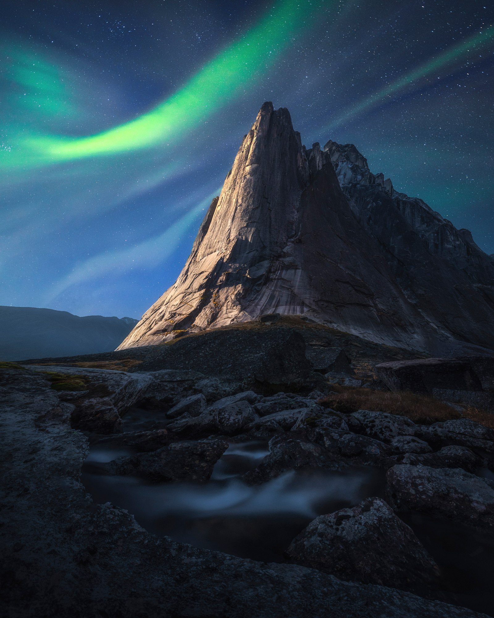 Pyramid photographed by Kelvin Yuen, Hong Kong (Greater China) Location Details: Northwest Territories, Canada