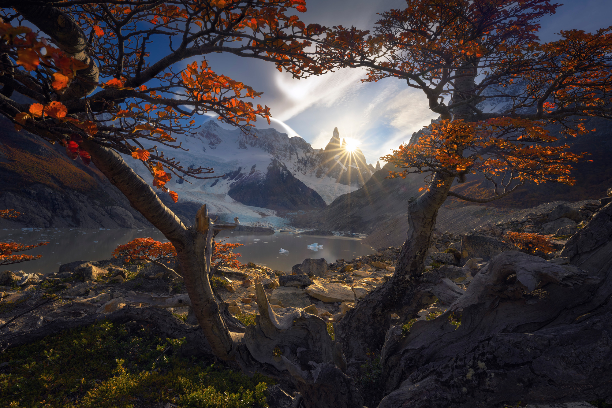 Frame of Light photographed by Matt Meisenheimer, United States Location Details: El Chalten, Patagonia