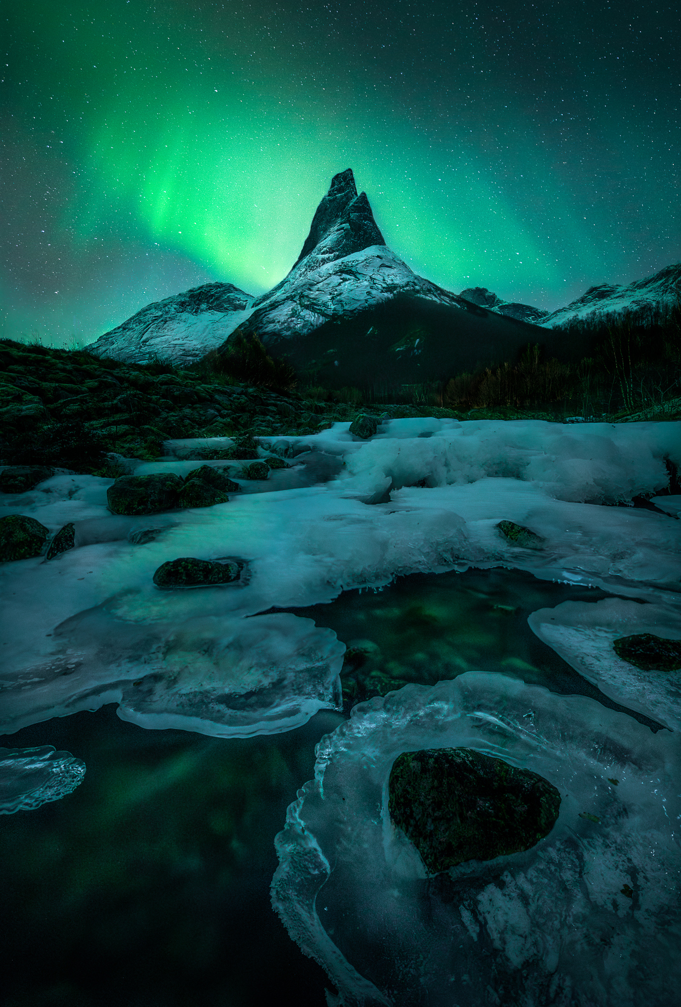 Icy Dream photographed by Fr¿ydis Dalheim, Norway Location Details: Stetinden - National Mountain of Norway. Nordland Norway