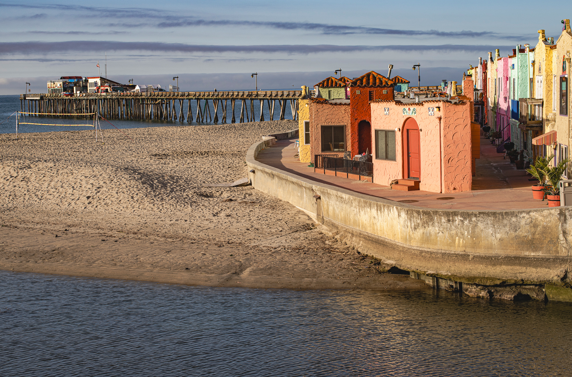 Capitola Beach & condominiums