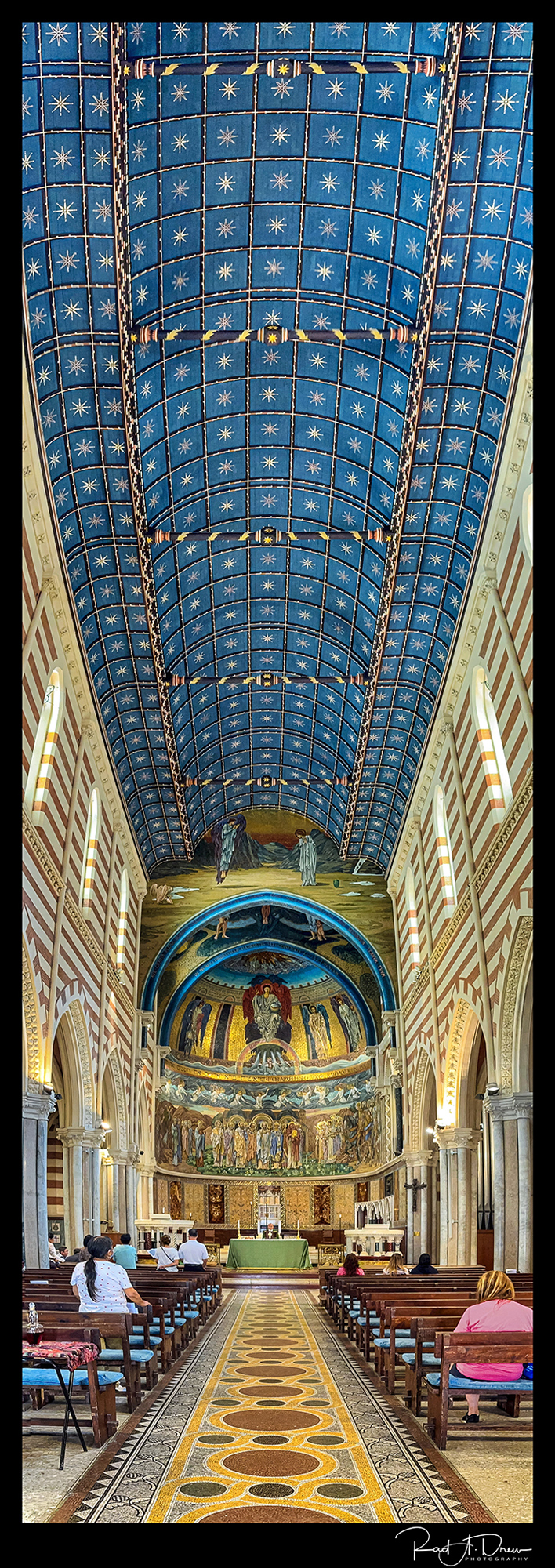 St. Paul's Within the Walls, Rome, Vertical Pano, 14 Pro Max