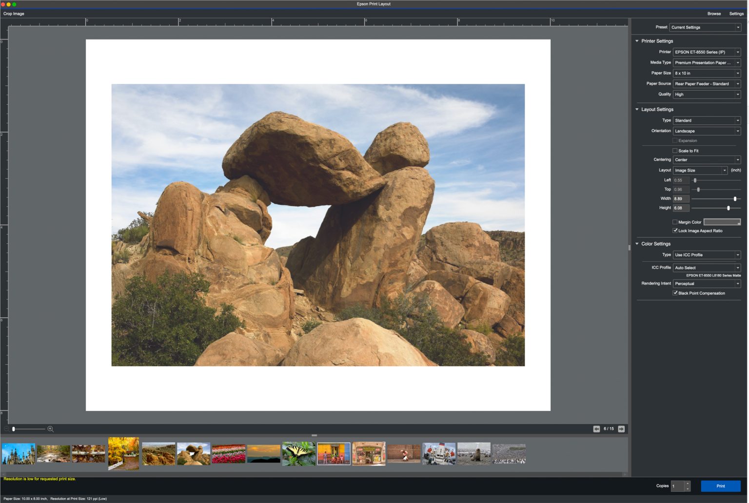 Epson Print Layout An Overview - Luminous Landscape