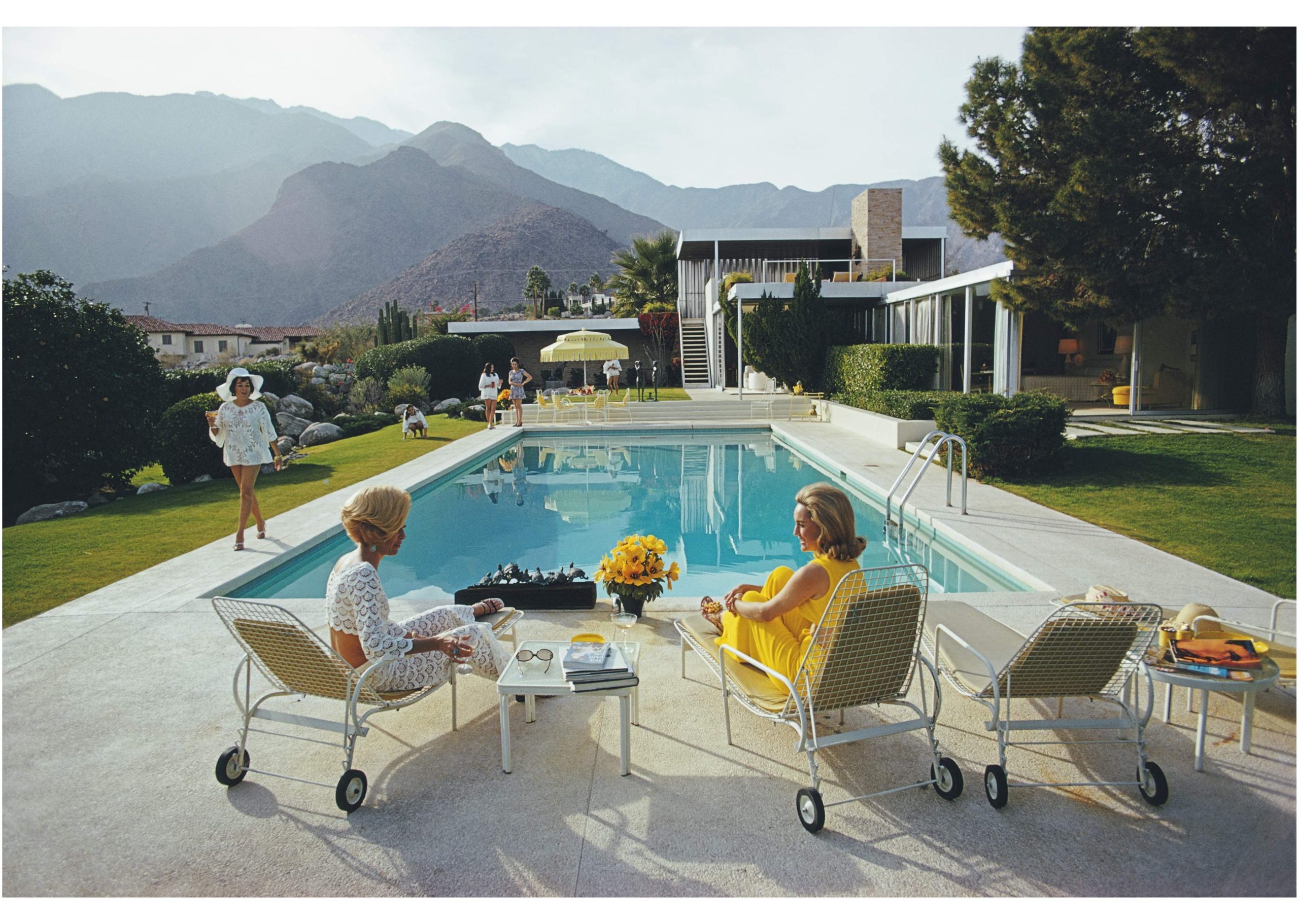 Poolside Gossip Credit Enter Gallery and Getty Images
