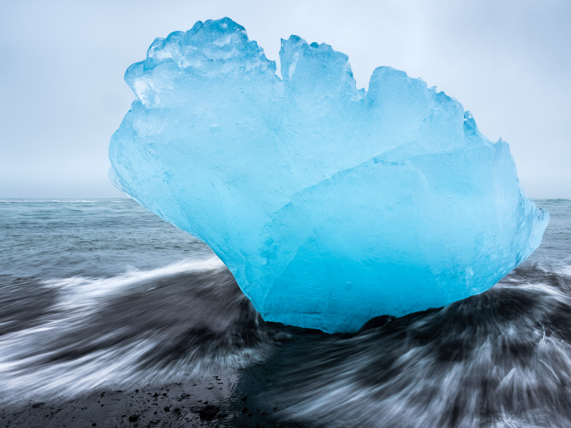 Blue Diamond, Diamond Beach, Breiðamerkursandur