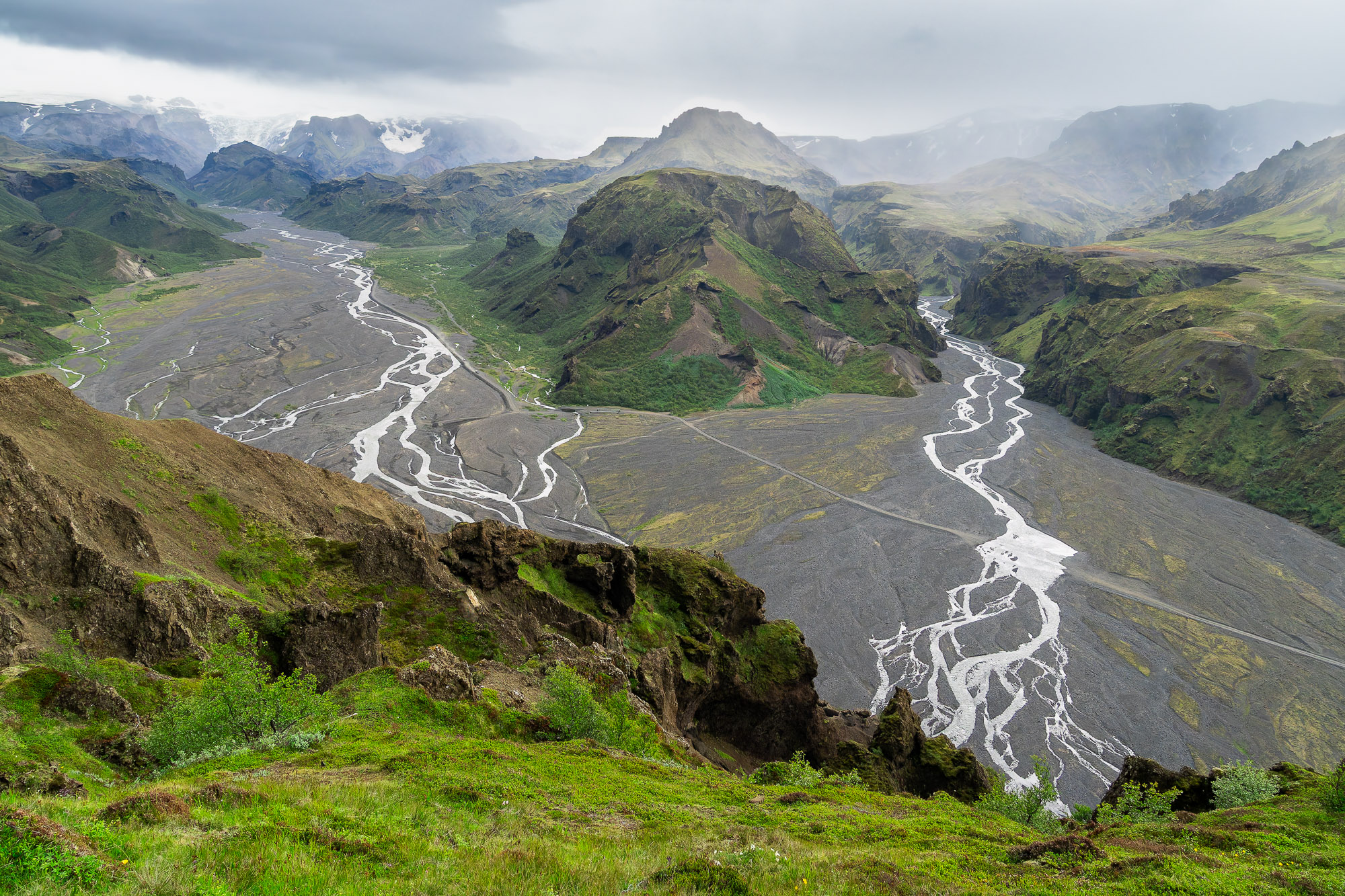 Þórsmörk, Krossá Valley and Central Highlands, Iceland