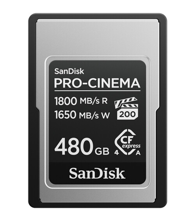 Sandisk CFexpress Type A card