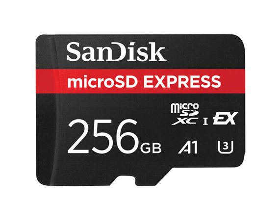 SanDisk's new microSD Express card reaches 880 MB/s transfer speeds