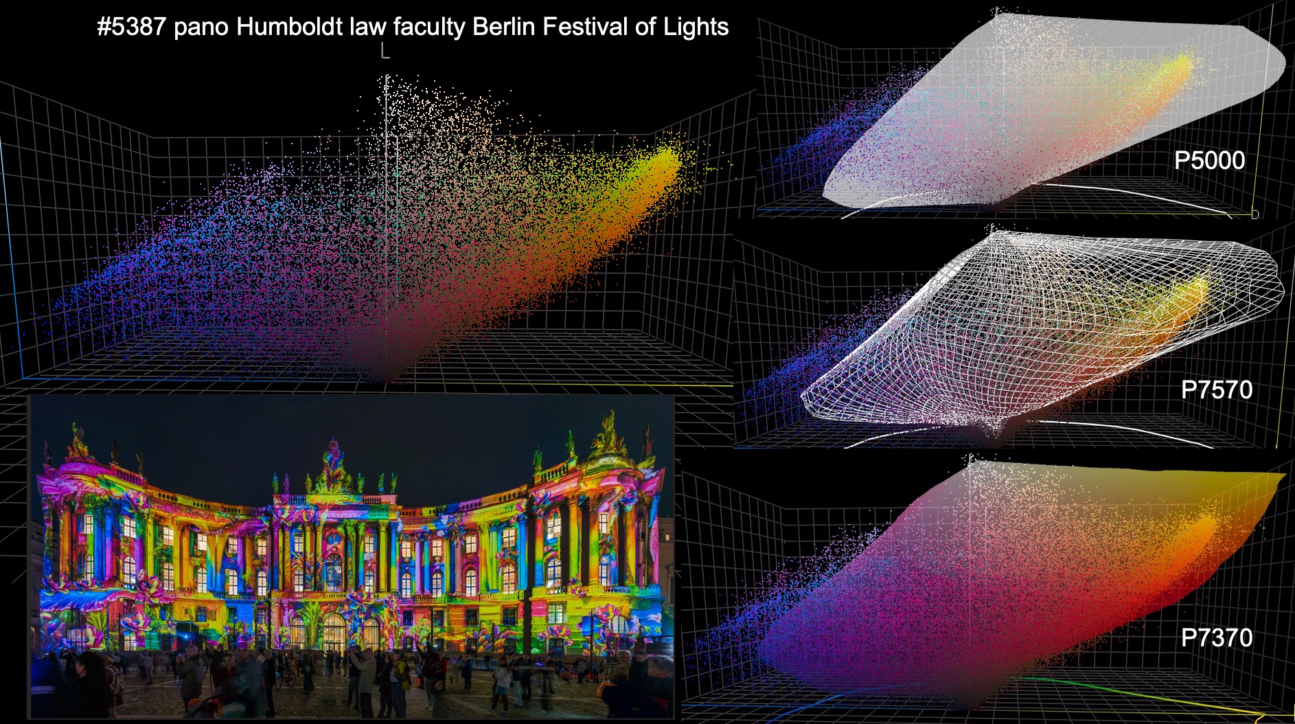 Figure 13. Photo map - Berlin Festival of Light, Humboldt University Law Building