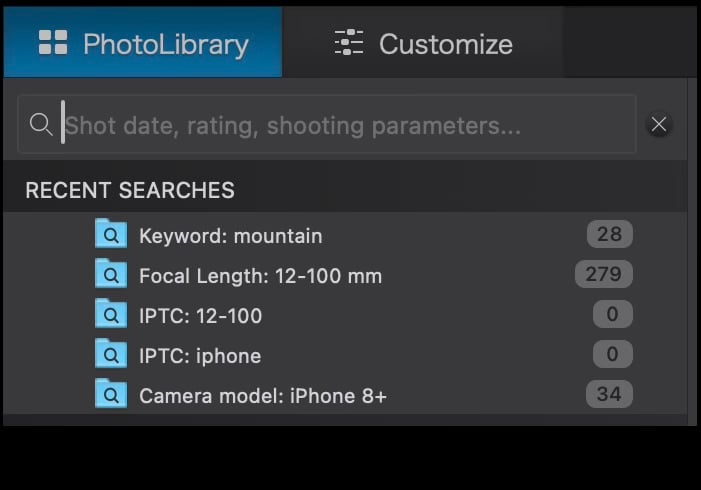 PL Searches Recent