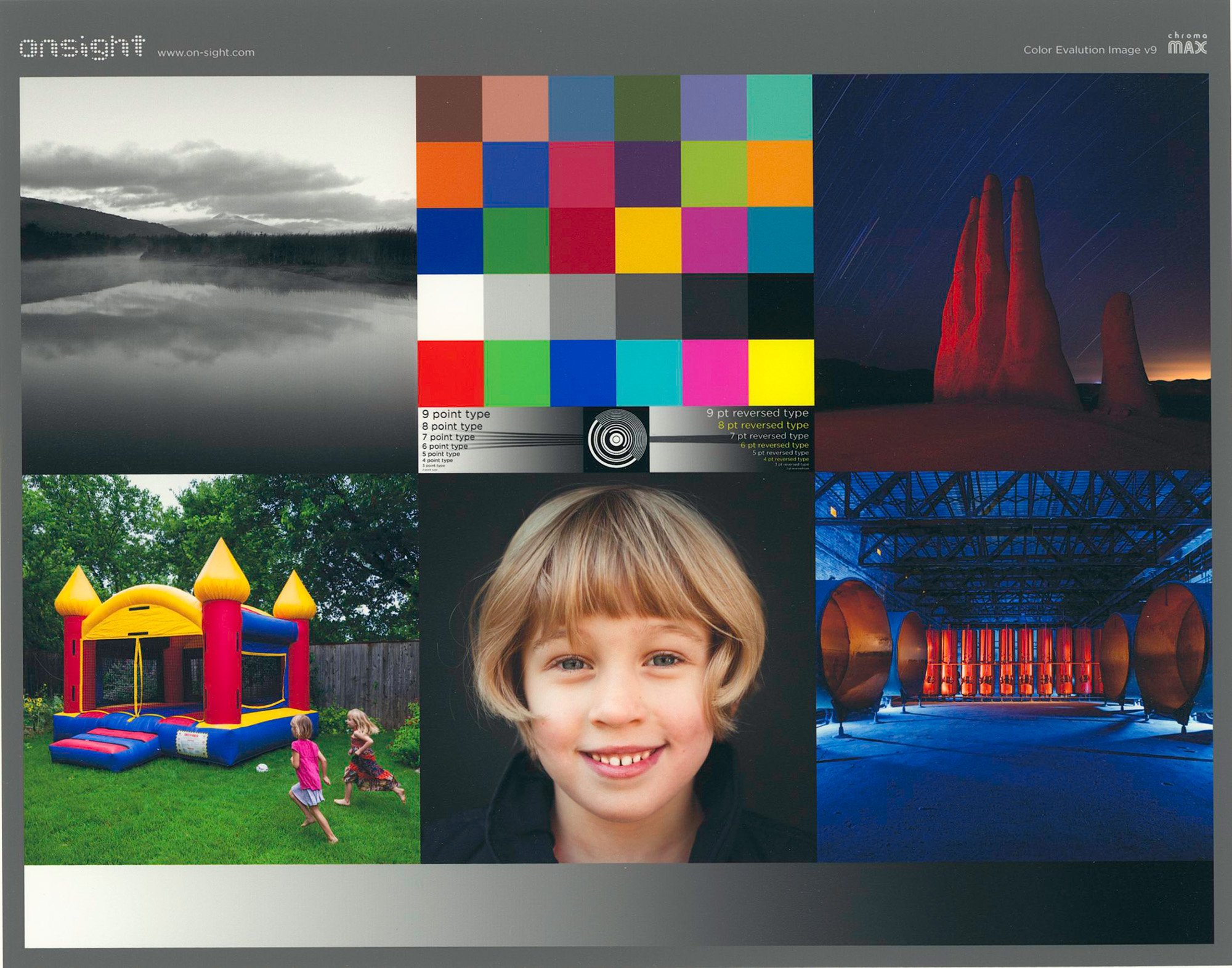 Figure 22. Somerset Watercolour, Onsight target, Custom M1 Profile