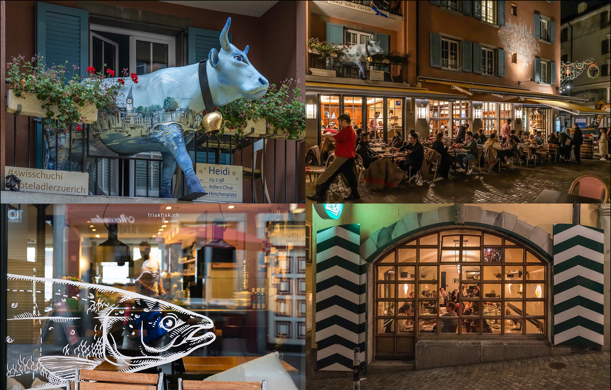 Figure 8. Convivial evenings, fine dining