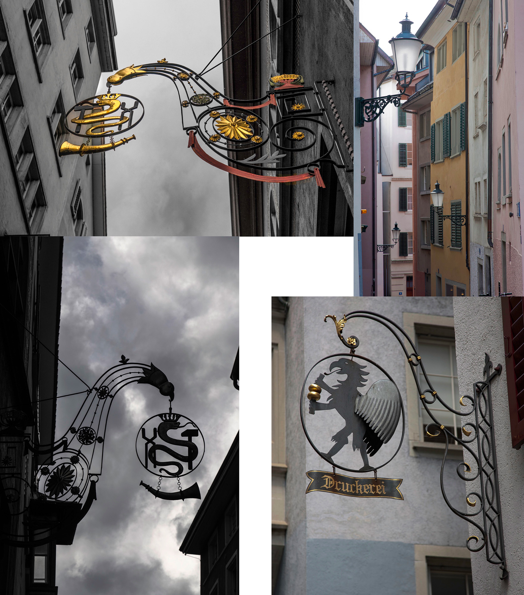 Figure 9. Traditional signage in the old town