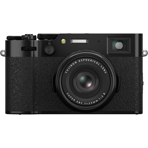 Fujifilm X100VI compact camera with fixed lens front view