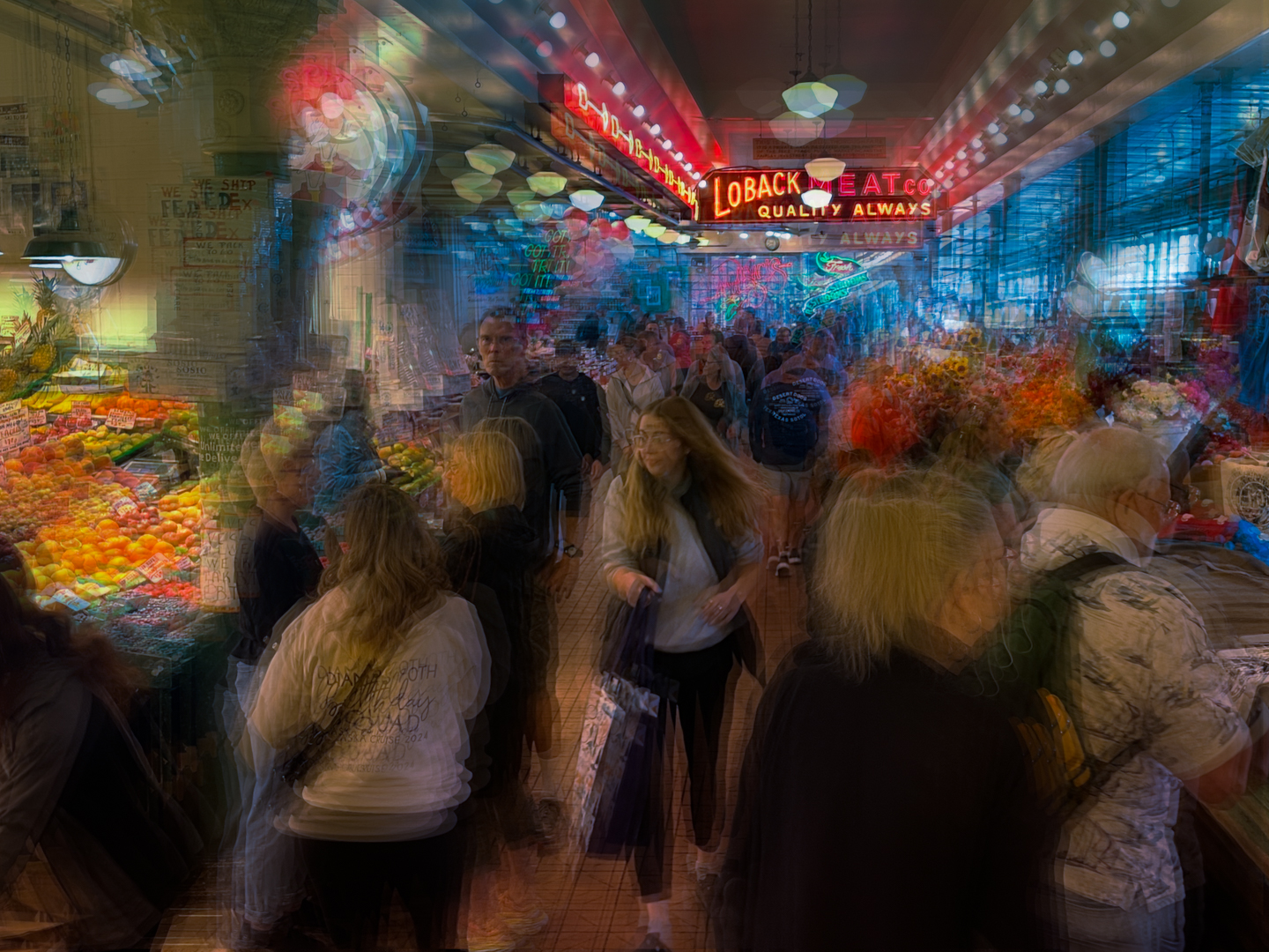 Shoppers, Pike Place Market