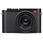 Leica Q3 compact camera front view on a light background