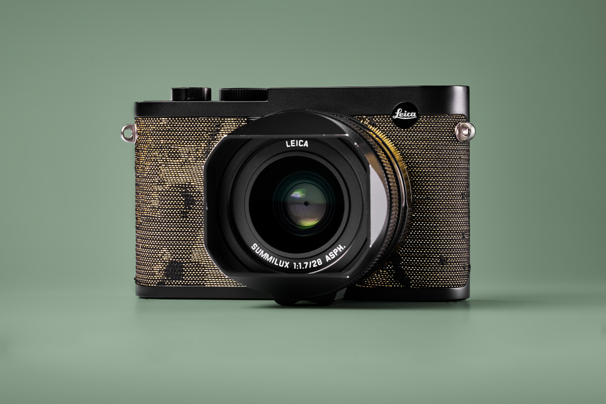 Leica Q2 “Dawn” by Seal with textured gold and black finish