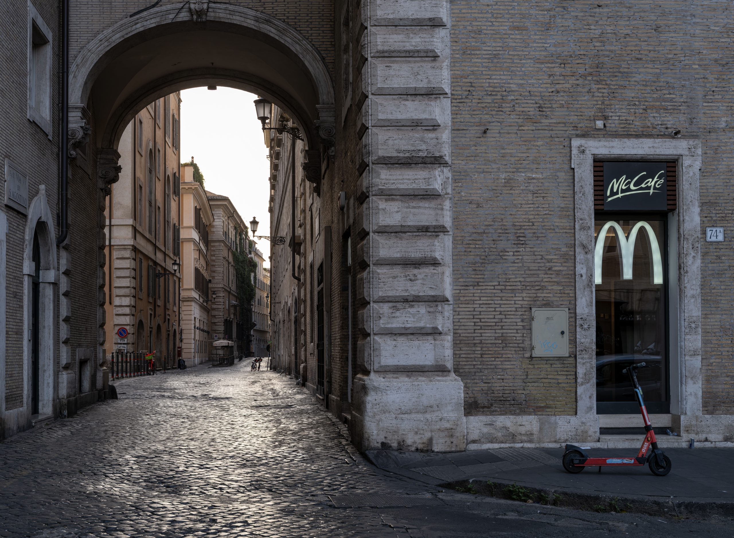 alan j serenity Rome early morning stillness
