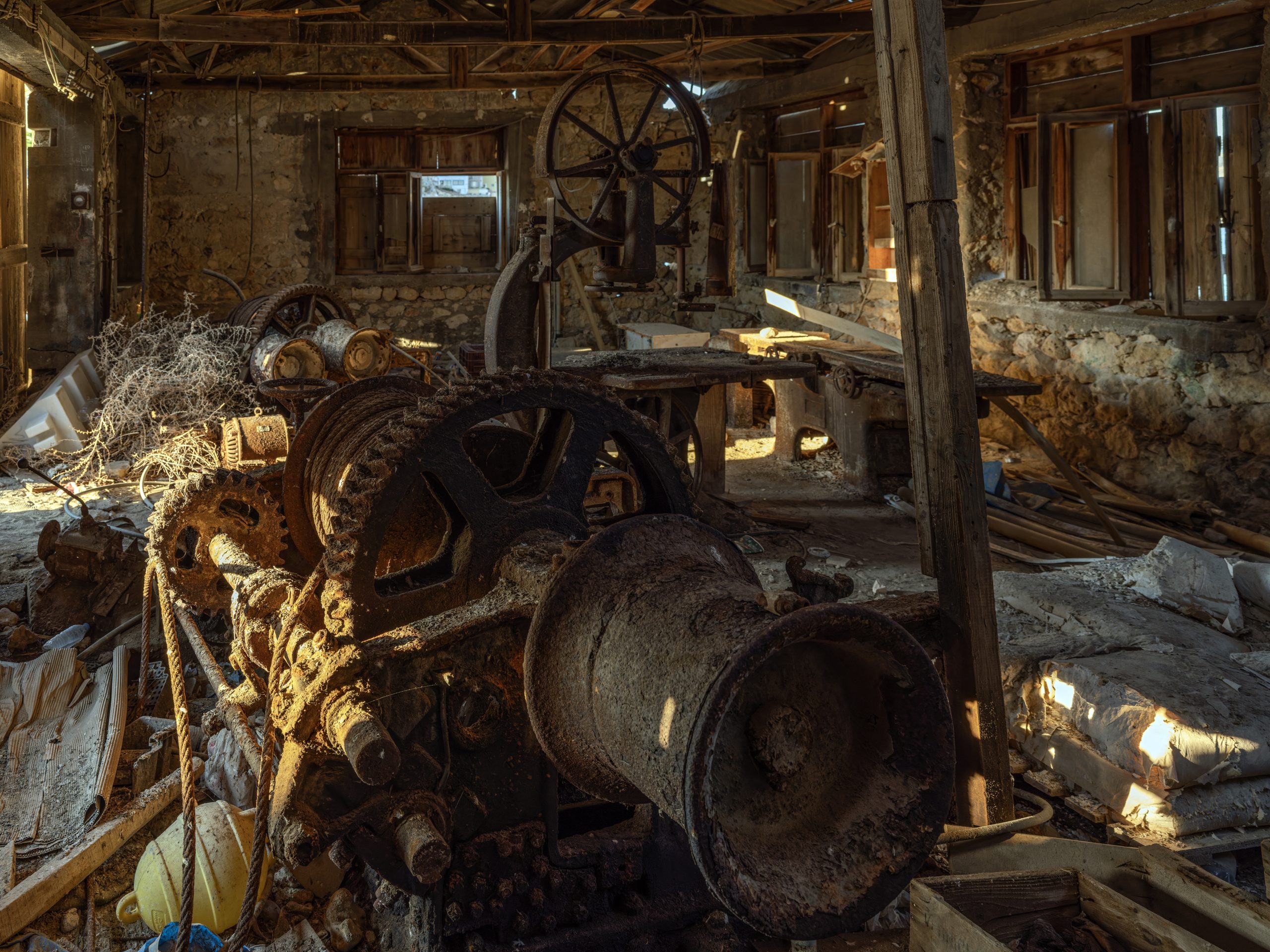 alan johnston chaos Chania Winch Shed