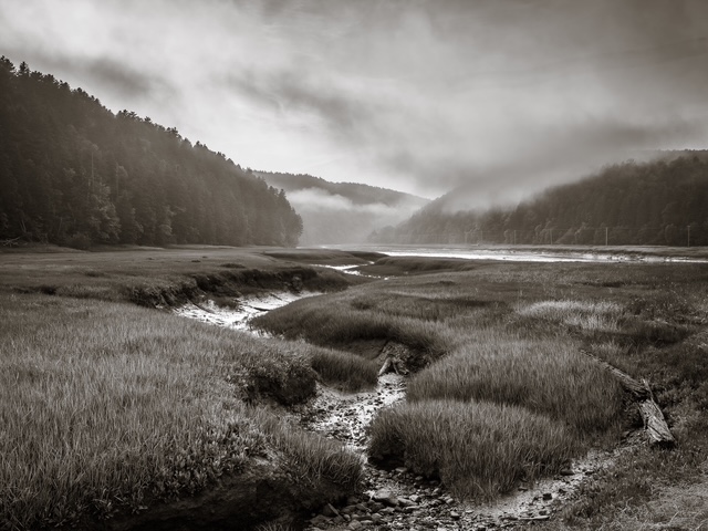 Tide's Out, Salmon River, Fundy National Park, New Brunswick