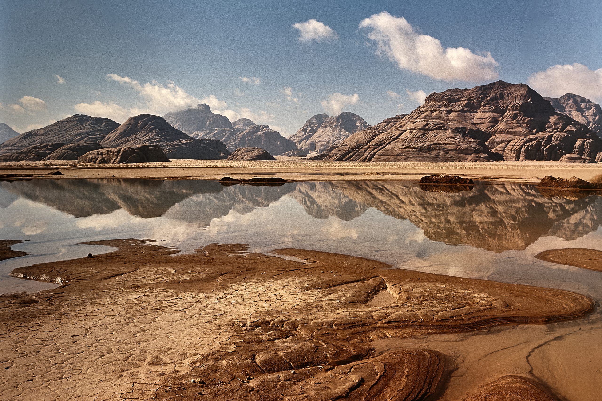 Wadi Rum nach Regen