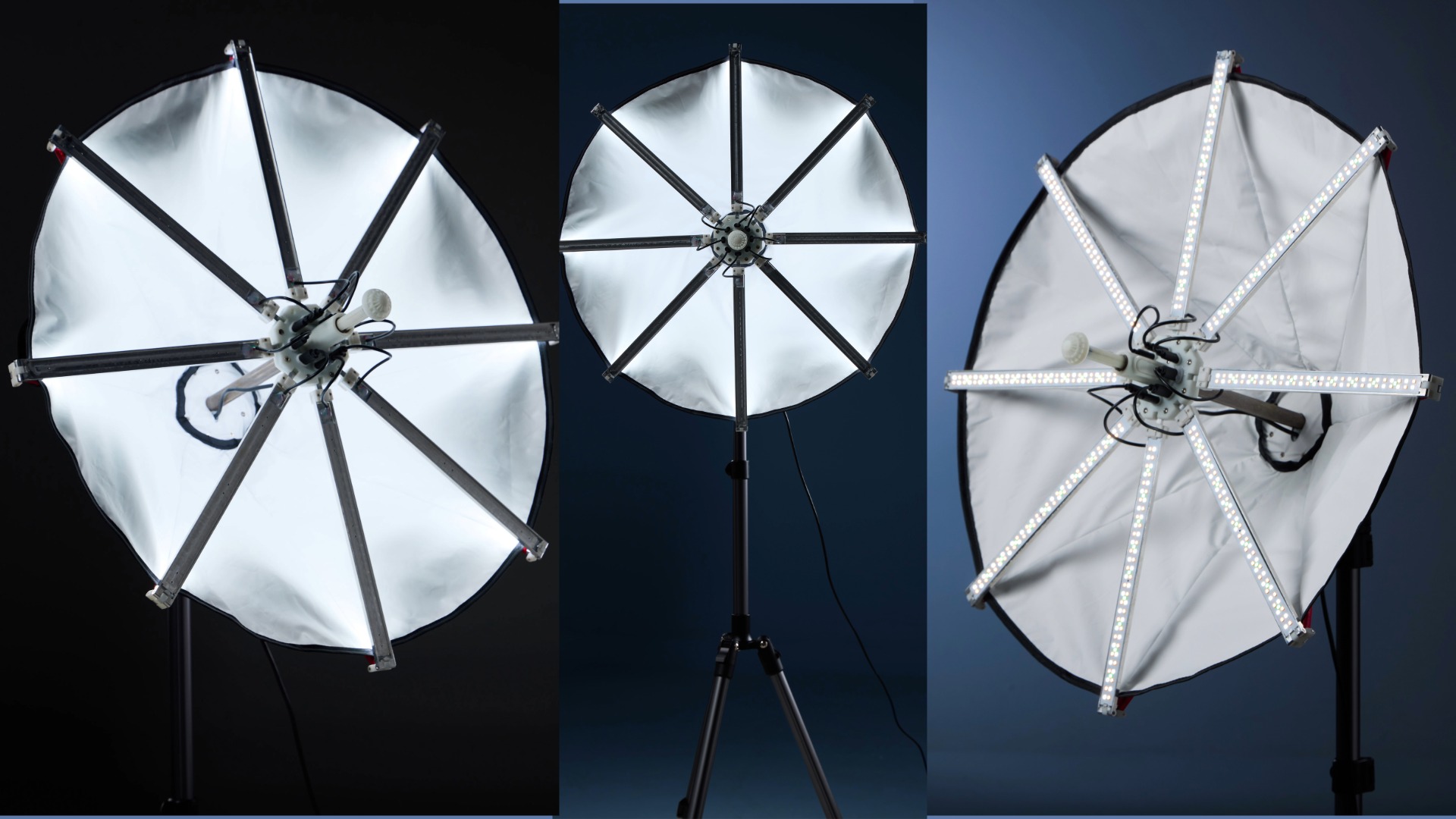 SmallRig and CineD OrBrella FM 60B LED umbrella light with built-in LED strips