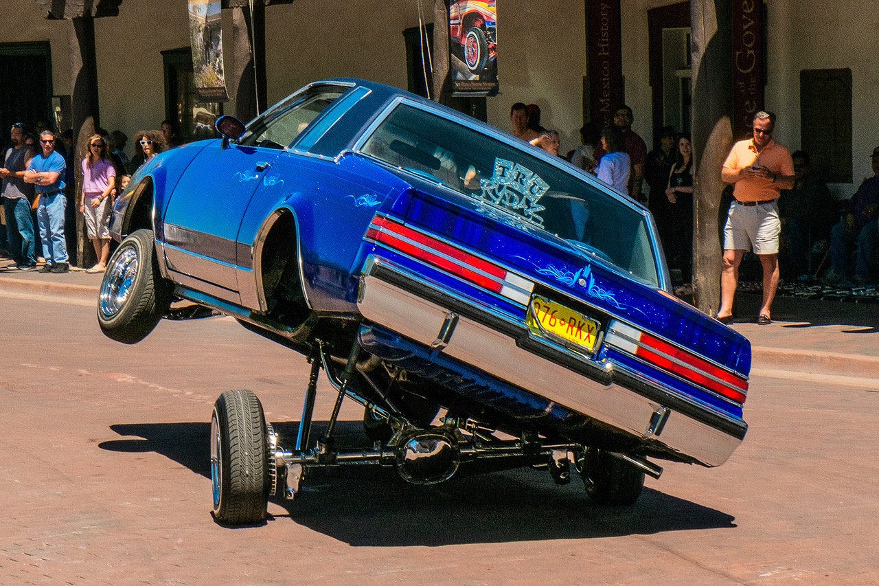 clifford ando light gesture color Santa Fe NM Lowrider Day