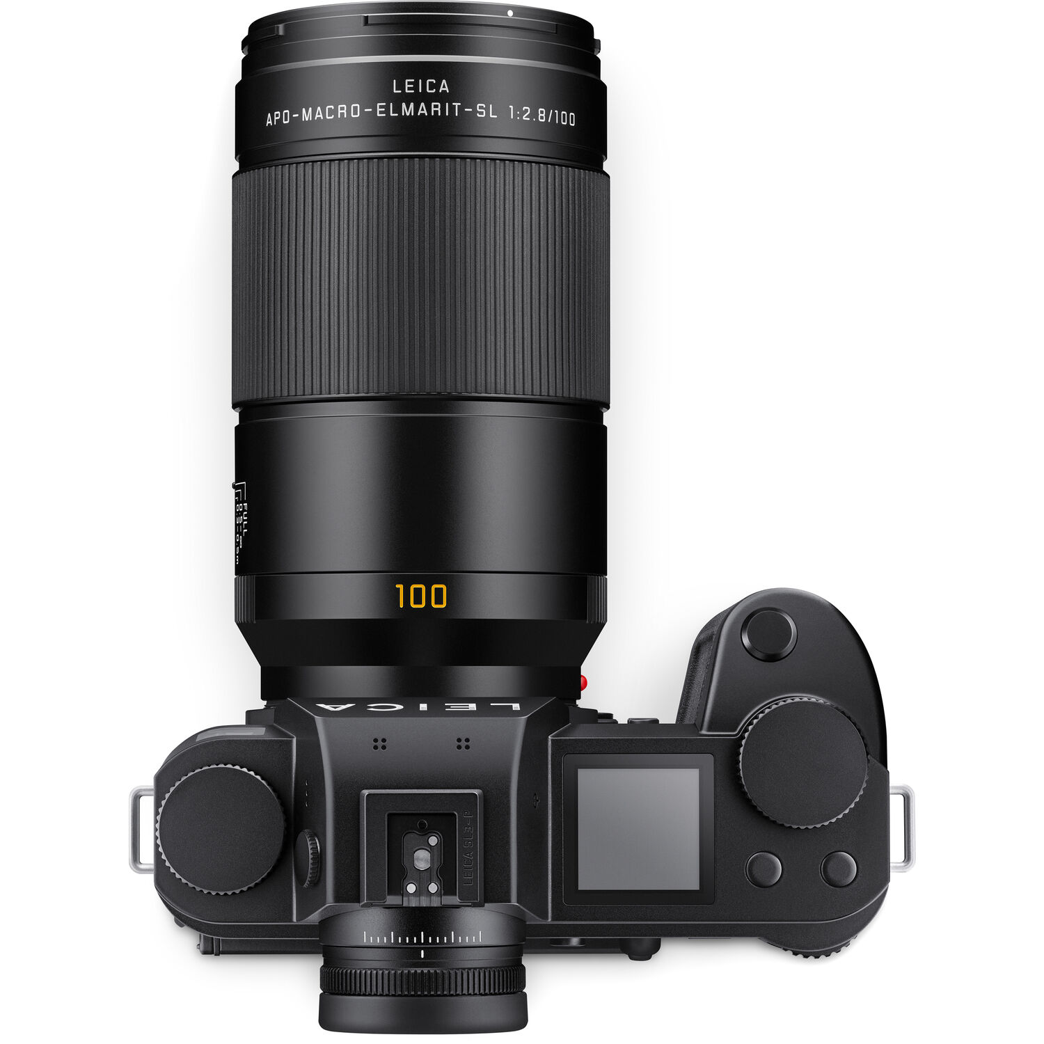 Leica camera with APO-Macro-Elmarit-SL 100 f/2.8 lens